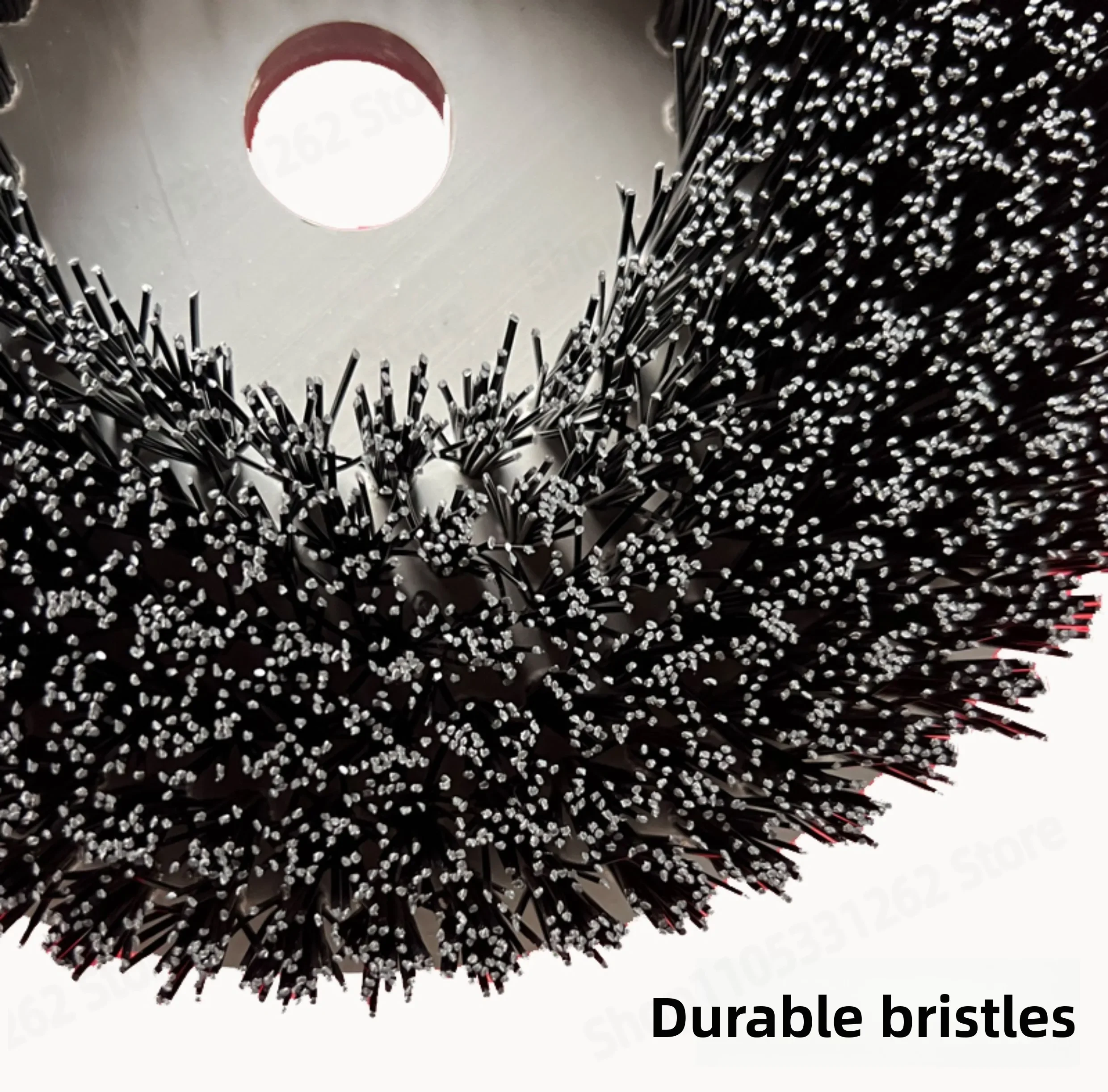 Electric Cleaning Brush Disc for Rust Removal Floor Tile Household PVC Wear Resistant Round Brush Head 22mm Hole