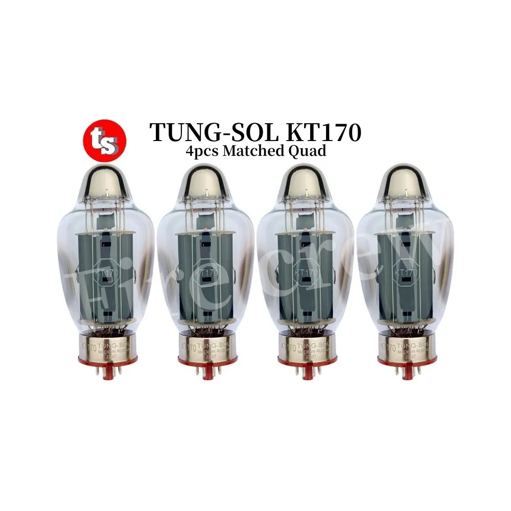 TUNG-SOL Vacuum Tube KT170 Upgrade KT88 KT150 KT120 6550 KT66 KT100 HIFI Audio Valve Electronic Tube Amplifier Kit DIY Matched