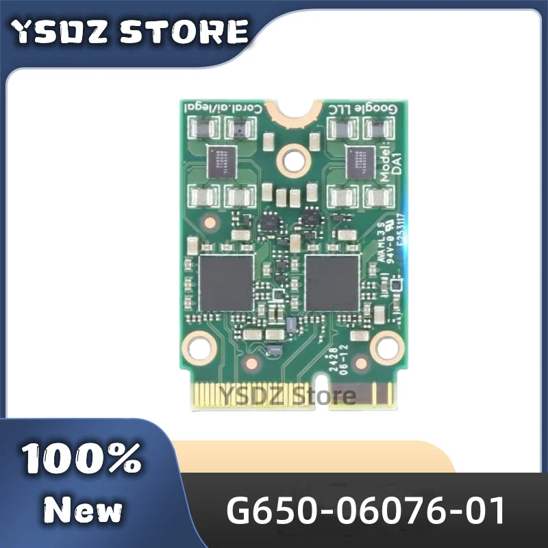 Nuevo Original G650-06076-01 Hong Kong Google Coral TPU M.2 Módulo de acelerador de doble filo en stock Envío rápido