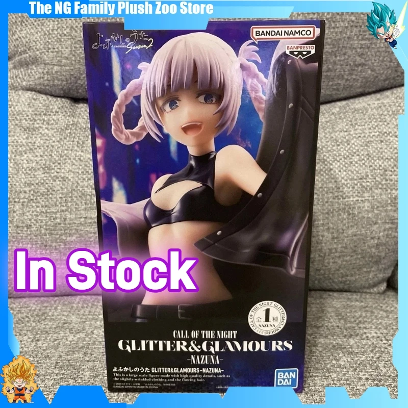 

In Stock Original Glitter&Glamours Yofukashi No Uta Nanakusa Nazuna Anime Figure Model Statue Decoration collection Toys Gift