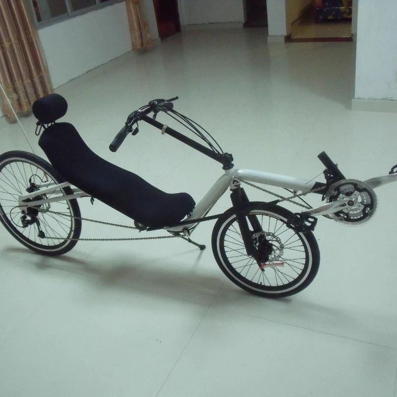 

Двухколесное кресло с низким центром тяжести, низкое кресло с откидной спинкой, концептуальный велосипед