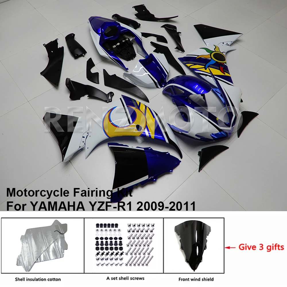 

Y1009-108a Motorcycle Fairing Set Body Kit Plastic For YAMAHA YZF-R1 2009-2011 Accessories ABS Injection Bodywork