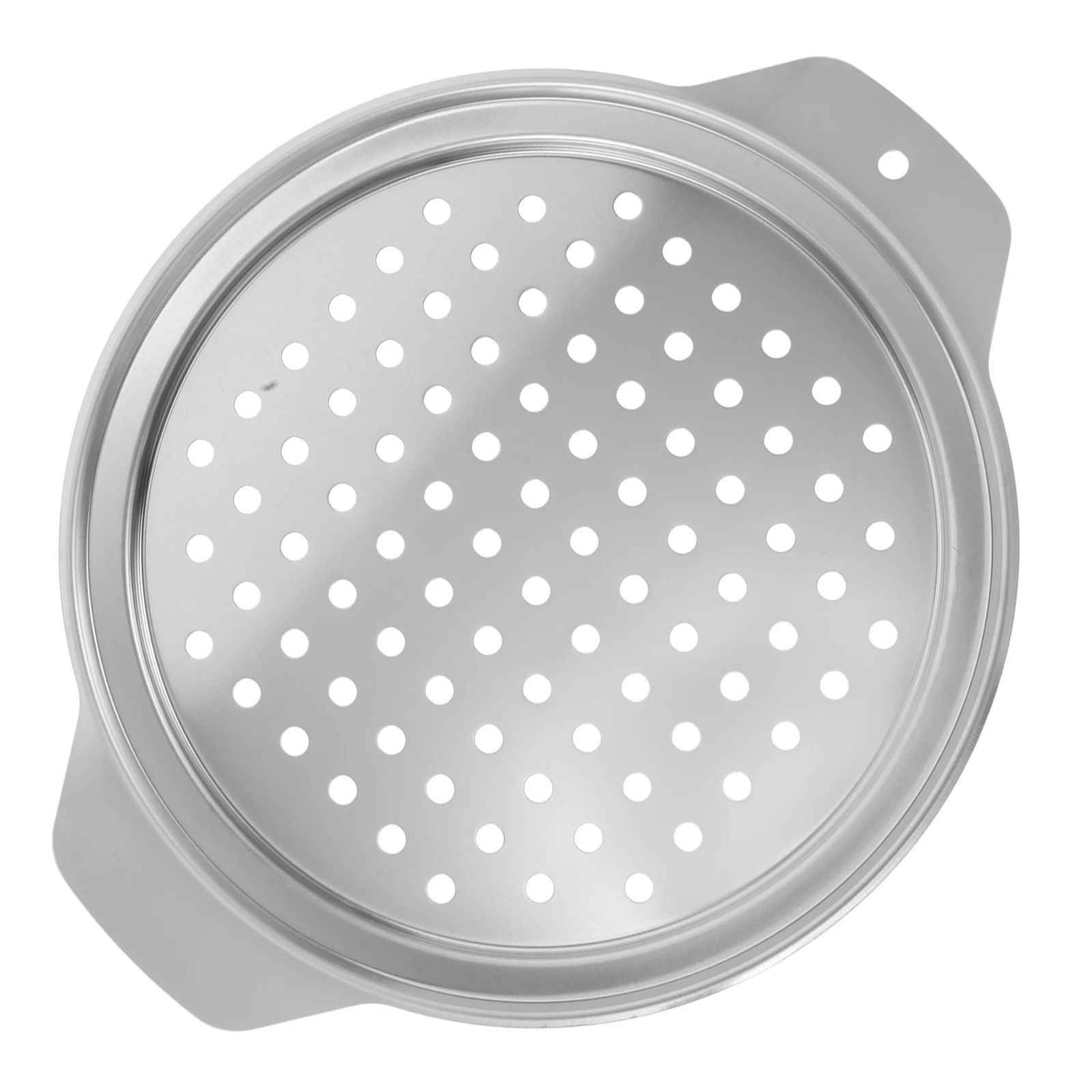 

Stainless Steel Steamer Round Heat-insulated Cooking Rack Water Separation Multifunctional Kitchen for Vegetables
