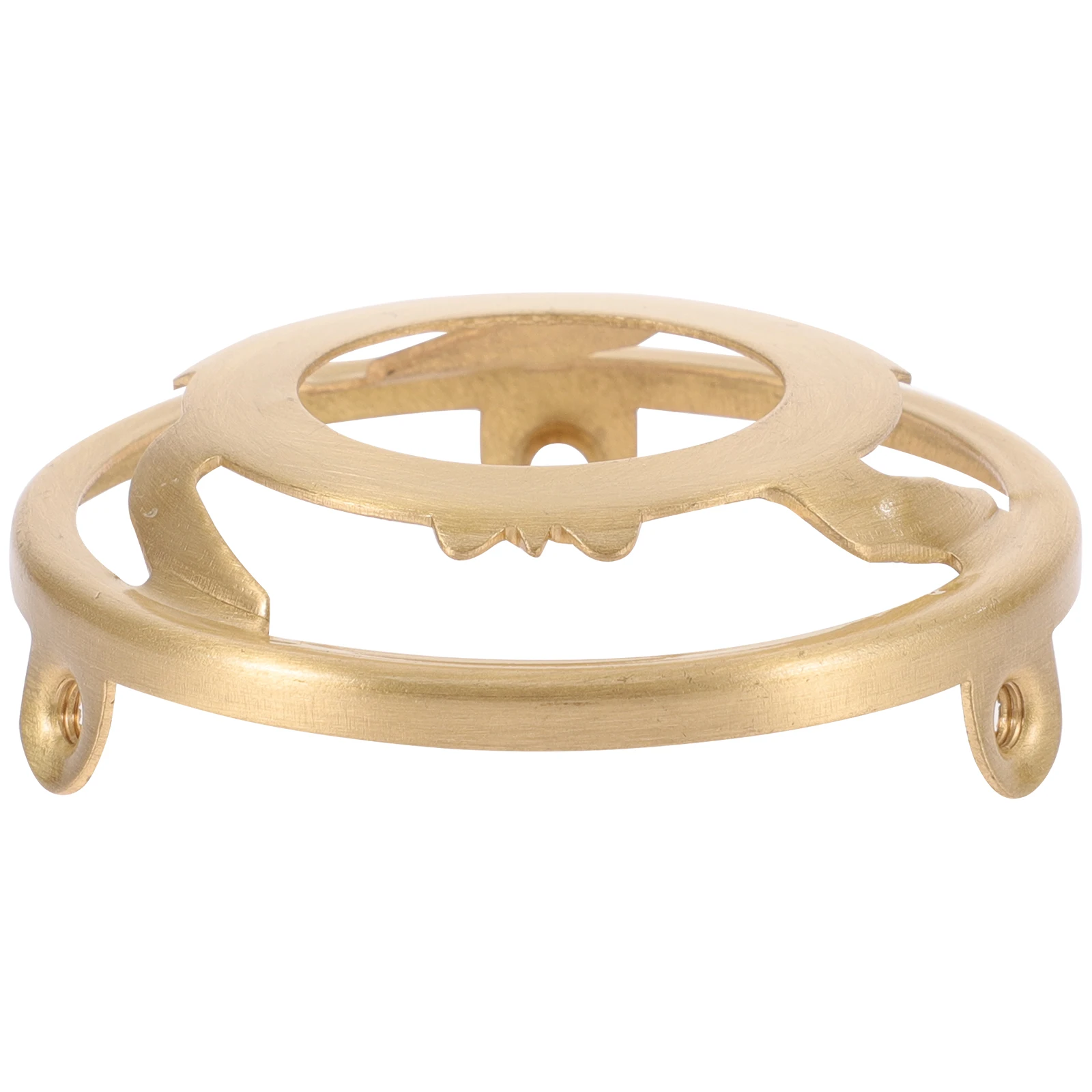 

E14 Lamp Shade Holder Copper Screw On Adapter Ring for Table Lamp Repair Replacement Parts Light Fixture Fitting Collar Bracket