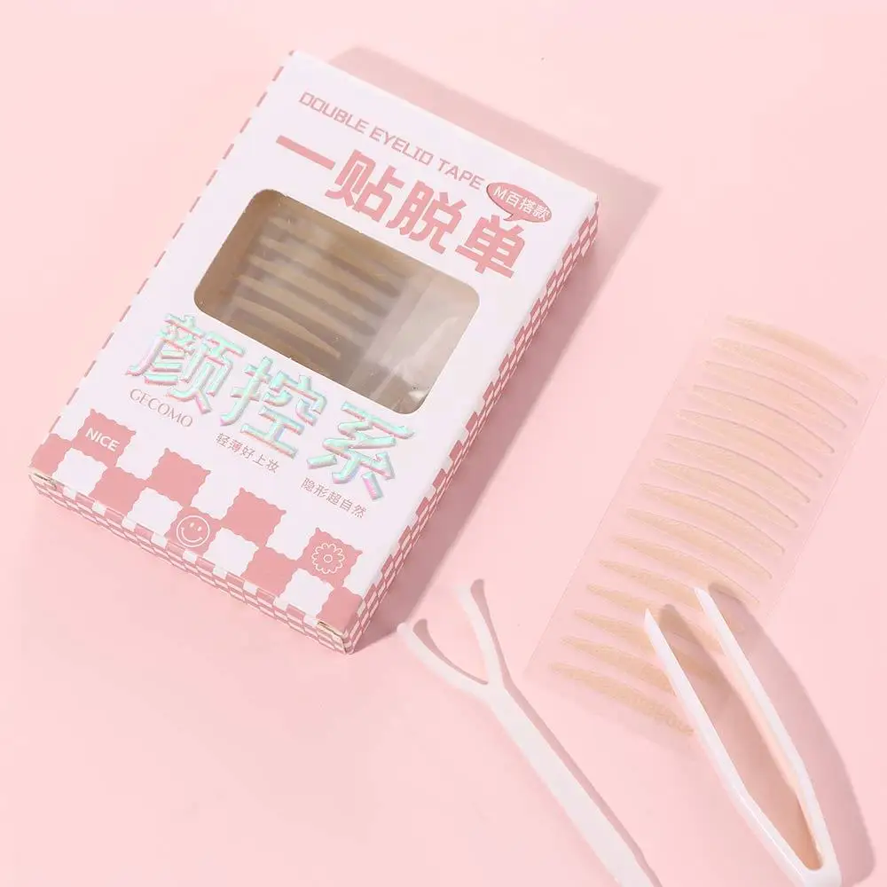 Type Waterproof Eye Lift Strips Invisible Double Eyelid Tape Lace Eyelid Stickers Self-adhesive Fiber Invisible Eye Stickers