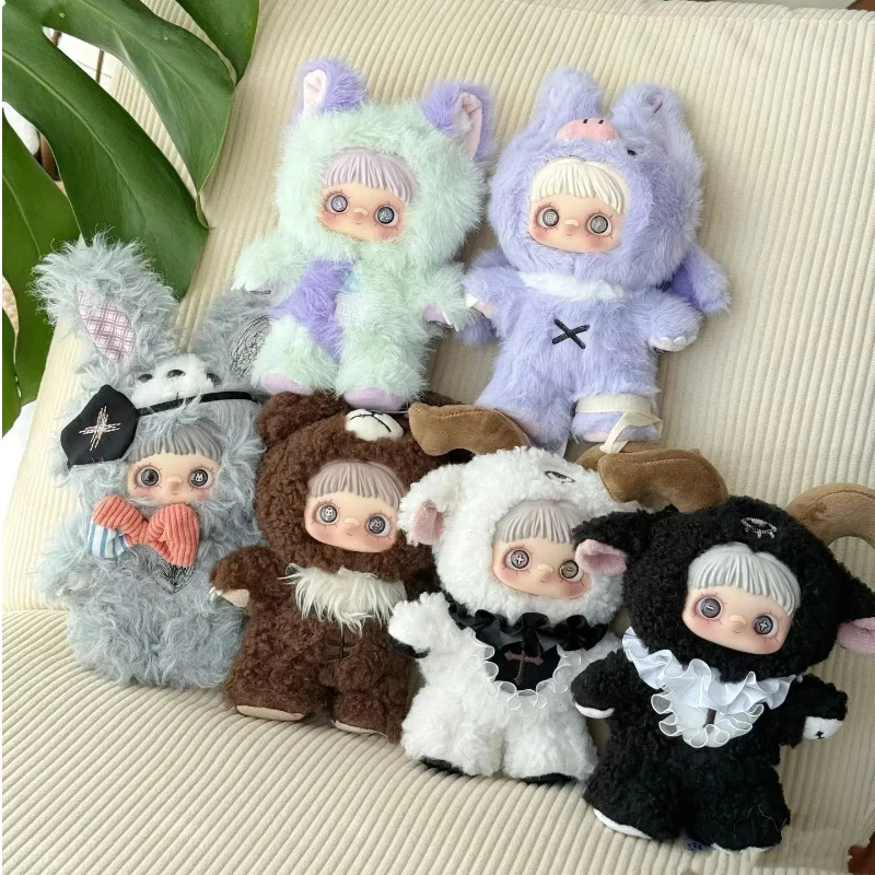 

В наличии Maymei Blind Box Dark Forest Series Maymei V2 Аниме Кукла Mystery Box Милый медведь Фигурка Сумка-сюрприз Подвеска Игрушка