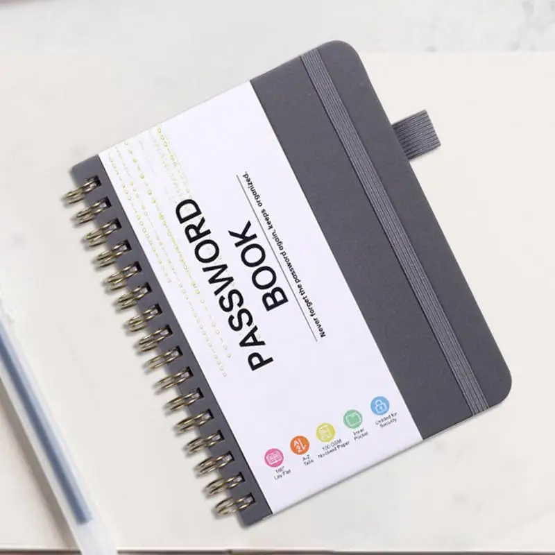 Password Book With Alphabetical Tabs Portable Record Books Address Books Secure Password Book Safe Address Organizer For Family