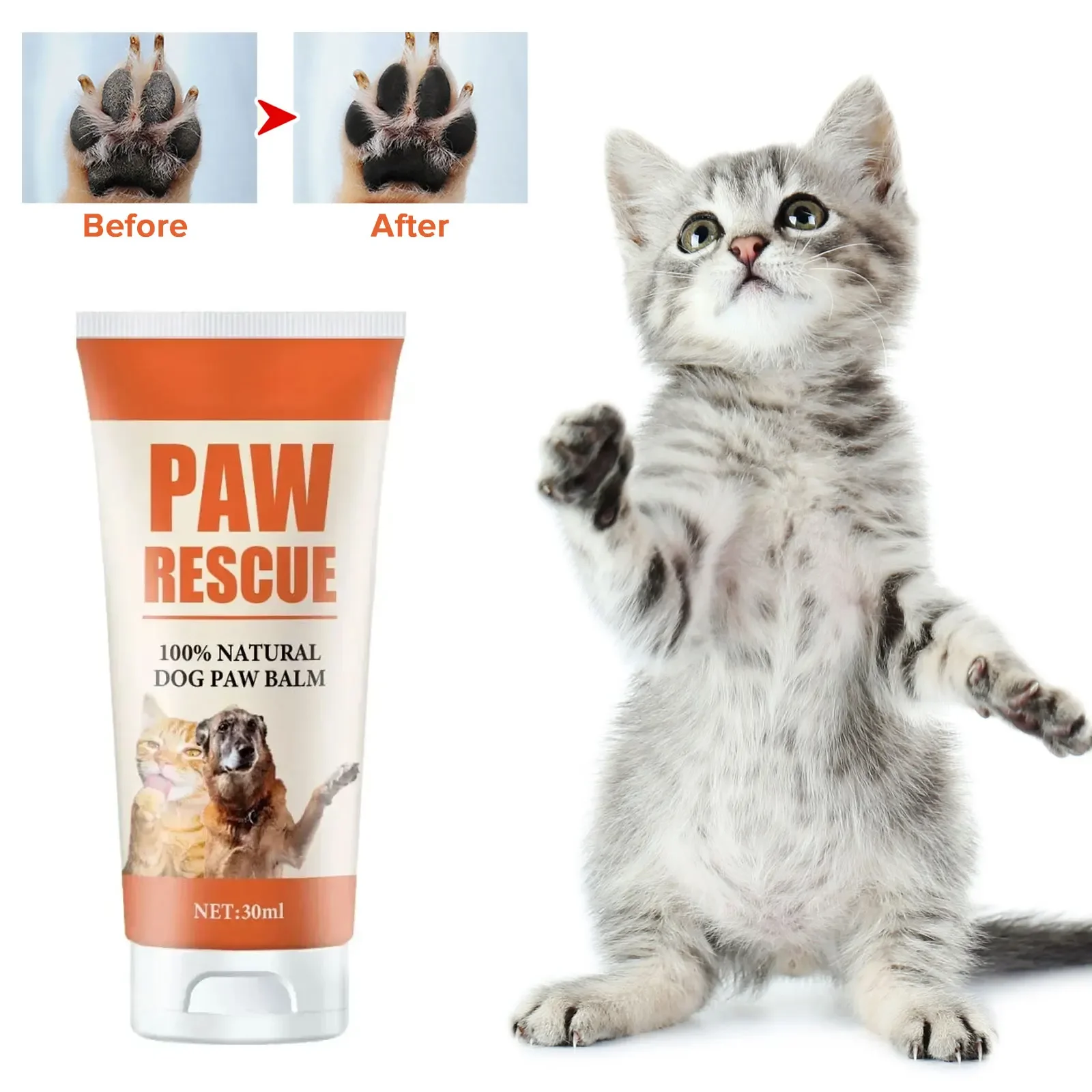 Dog Moisturizing Paw Lotion Cat Winter Nose Protection Repair Dry Cracks Paw Foot Nourishing Wax Prevent Dry Pet Paw Care Cream