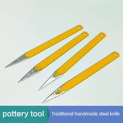 Clay carving trimming mud cutter traditional cutter triangular ceramic cutter clay cutting knife pottery modeling tool