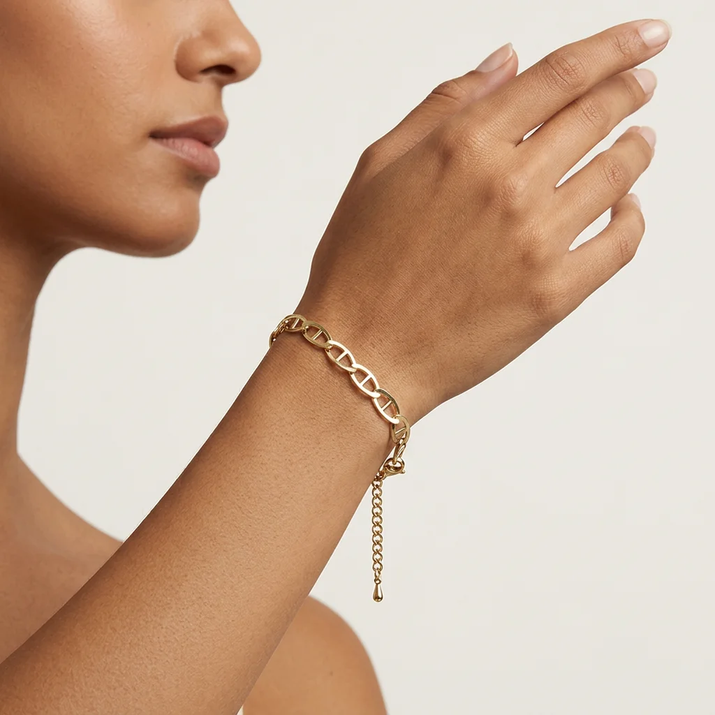 Cuban Hollow out Alloyl Bracelet Link Hand Chain for Women Mens Hiphop Rock Punk Boy Wristband Anklet Bangle Metal Jewelry