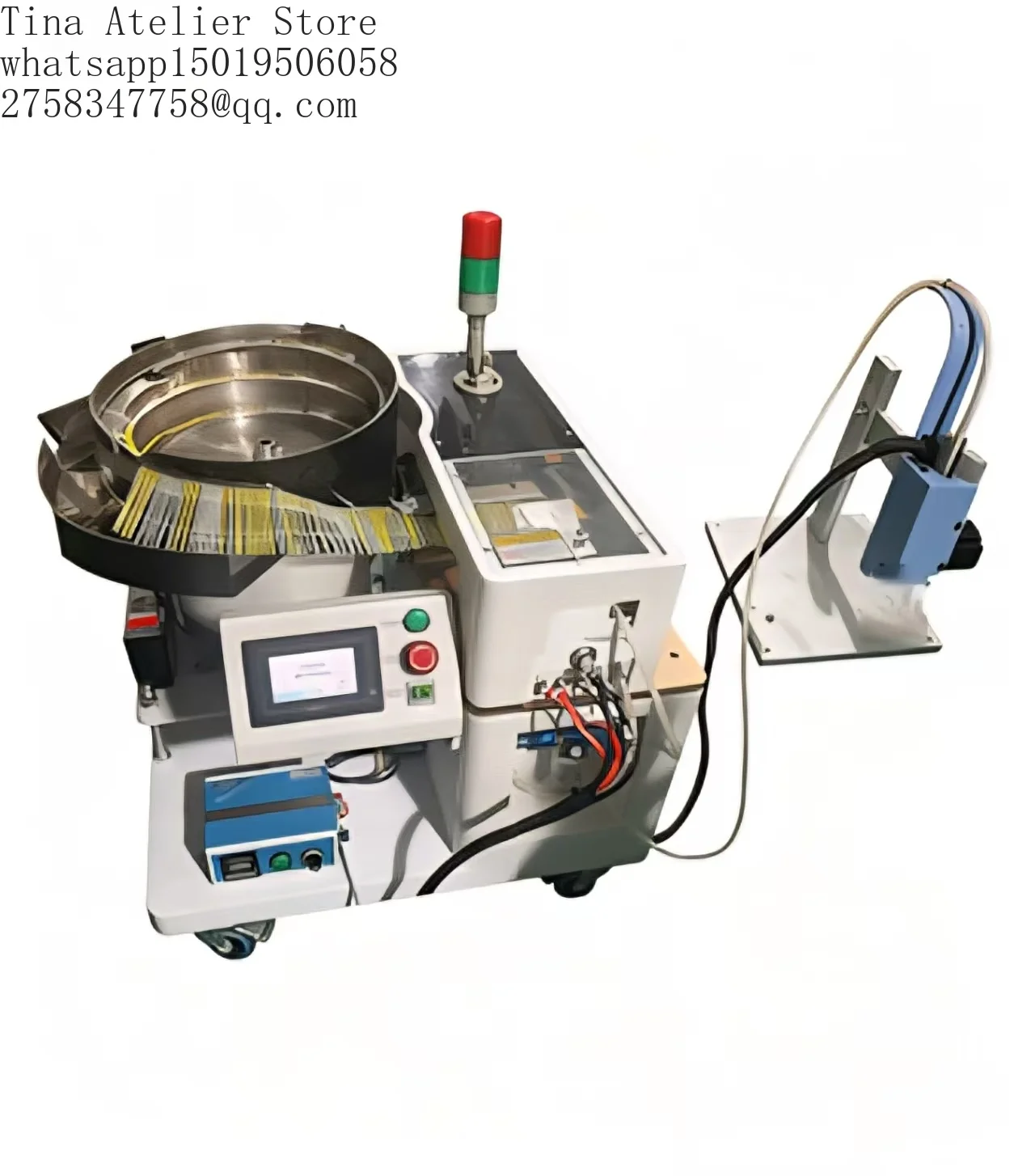TR-881  Stator Nylon Tie Cable Machine for Wire Harness Manufacturing Equipment Zip Bundling Making Tying Cable Machine