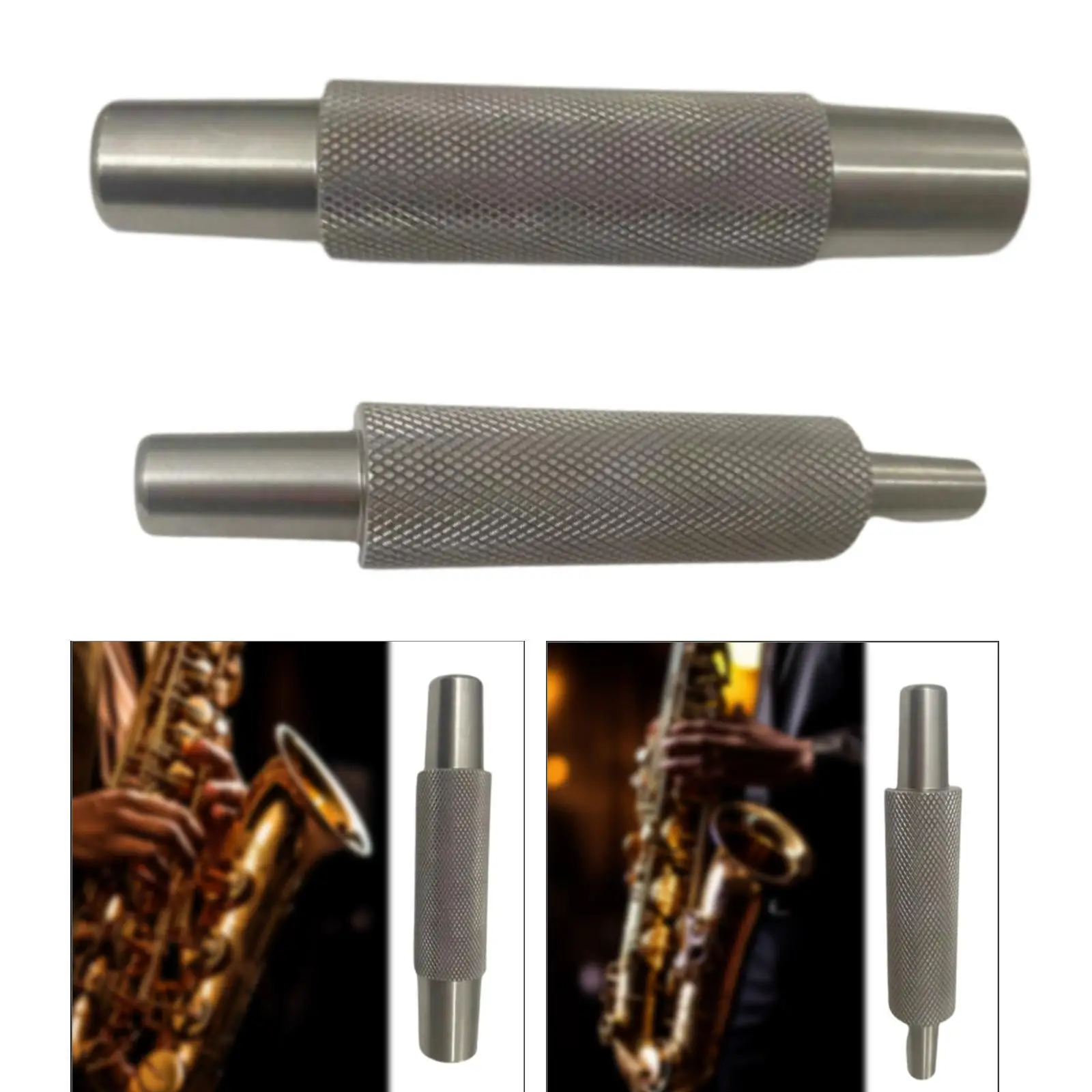 Ferramenta de reparo de bocal de saxofone, peças de substituição, ferramenta de reparo de pescoço, kit de manutenção de reparo de saxofone alto, ferramenta de reparo de interface de saxofone