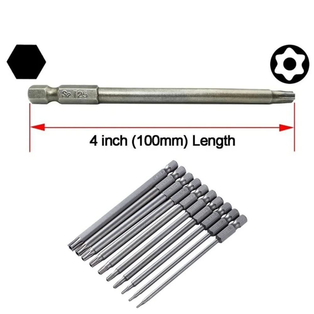 Schraubendreher-Set, Auto-Reparatur-Utility, Elektrowerkzeug-Zubehör, starker magnetischer Chargenkopf, Schlitz-Phillips-Schraubendreher-Bits aus Stahl