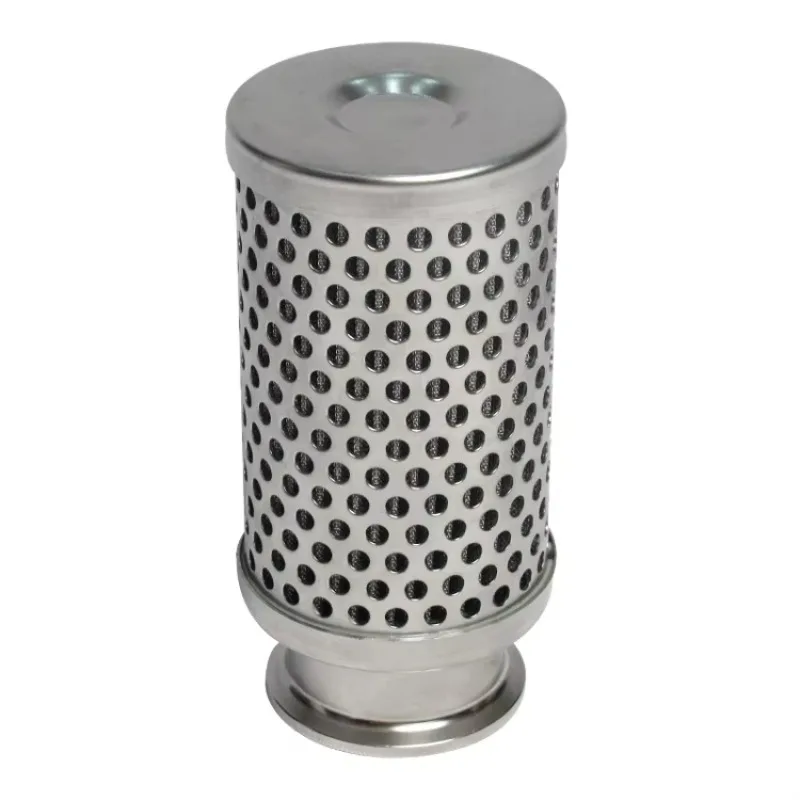 Factory Direct Sale Customized 10um SS304 Filter Element 39*60*121 Industrial SS Strainer with Quick Open Interface