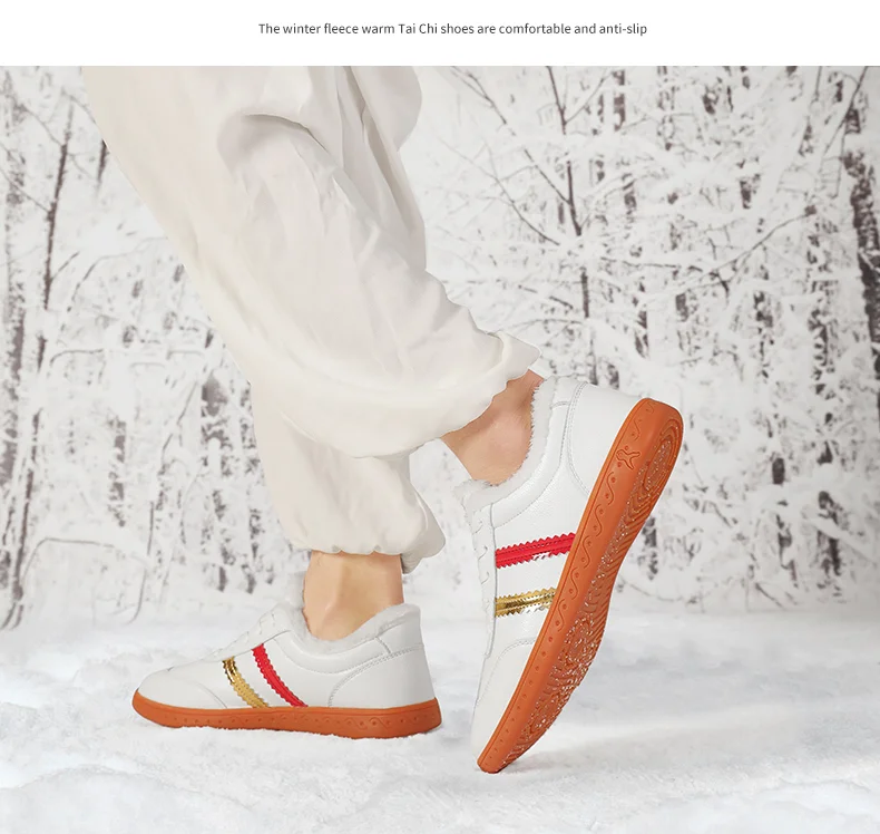 2025 New Chinese Traditional Wushu Sneakers Handmade Cotton Kung Fu Shoes Men's and Women's Walking Shoes