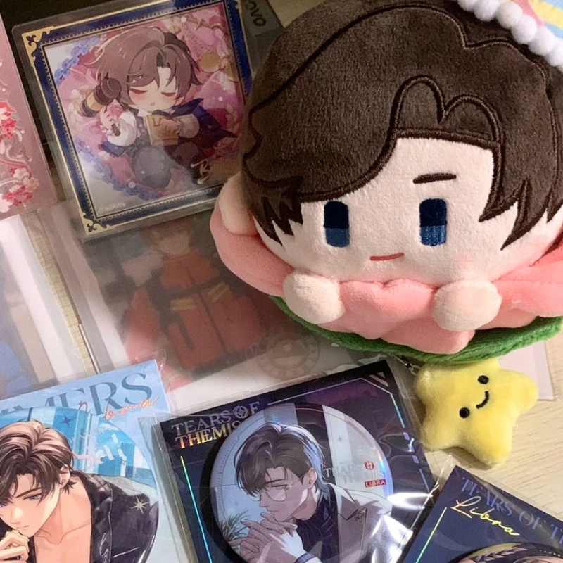 Anime Game Tears of Themis Artem Wing Birthday Kawaii Face Cosplay Soft Cotton Dango Doll Keychain Cartoon Mini Toy Figures Gift