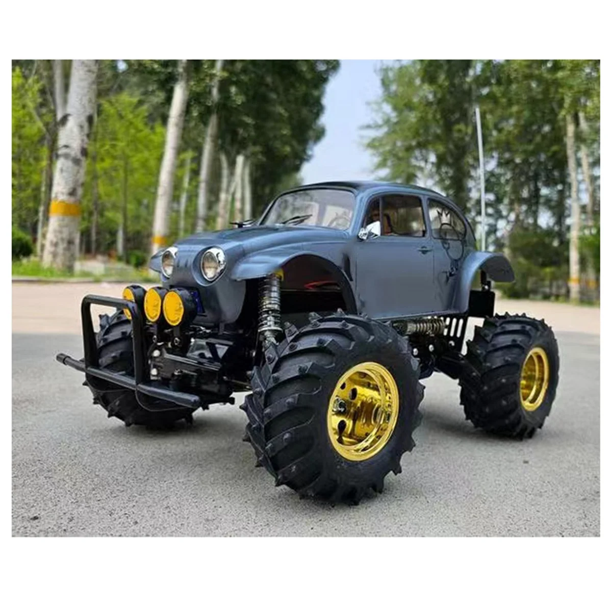 

CLCUV 4pcs 1/10 Wheel 128mm Monster-Truck Buggy-Tires for SCX10 HSP/HPI/Tamiya/Kyosho Upgrade Parts