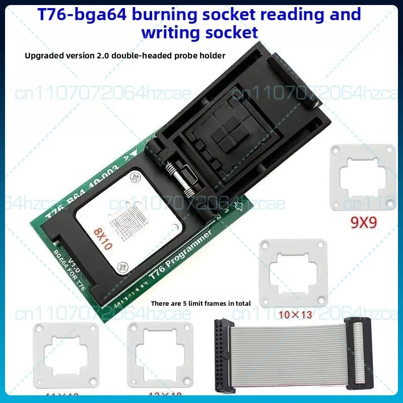 

For XGecu T76 programmer dedicated BGA64 chip, probe reader, writer, adapter