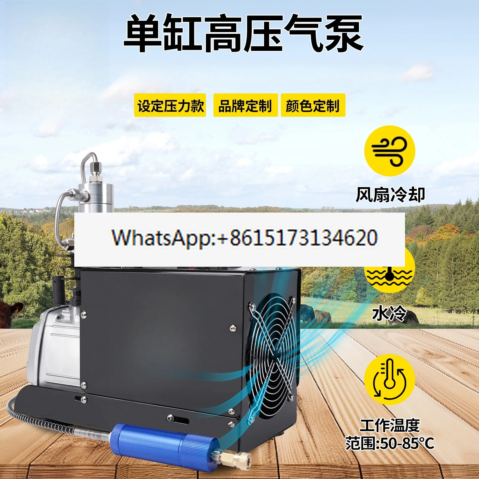 1PCS-TXES022 Set pressure 220/110V TXES023 Automatic deflation 220/110V high pressure air pump, automatic shutdown