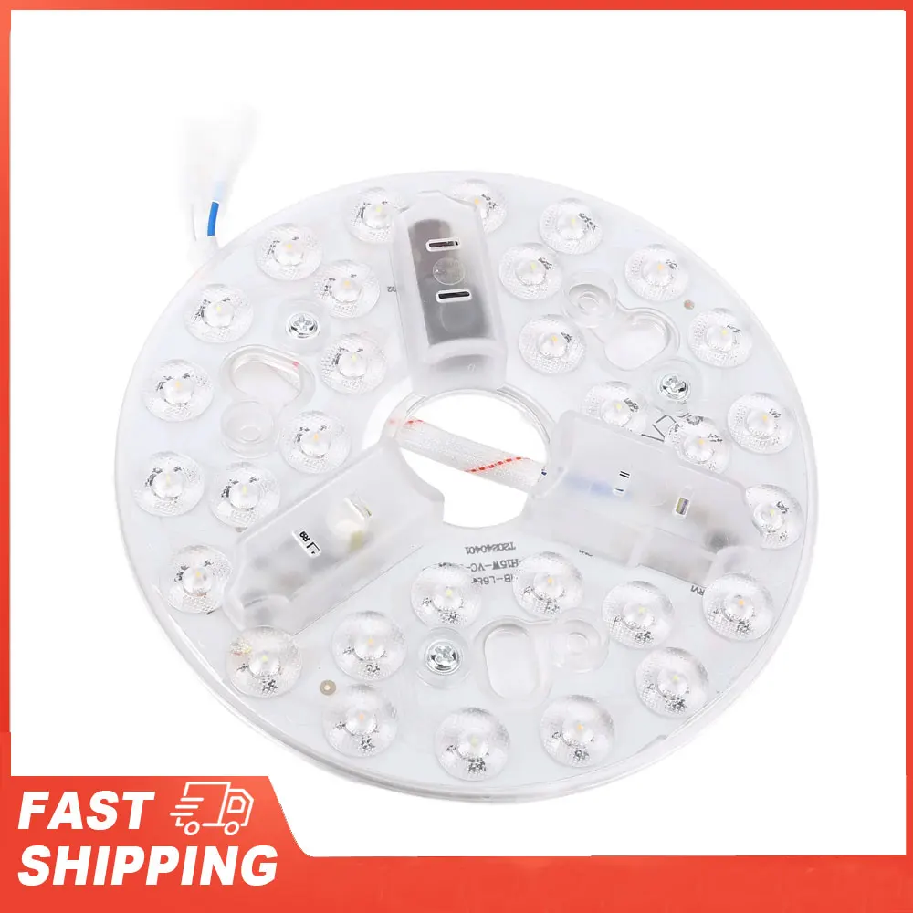5.3 Inch LED Light Retrofit Kit Ceiling Fan LED Light Replacement Adjustable Brightness Multifunctional 95 To 265V for Indoor