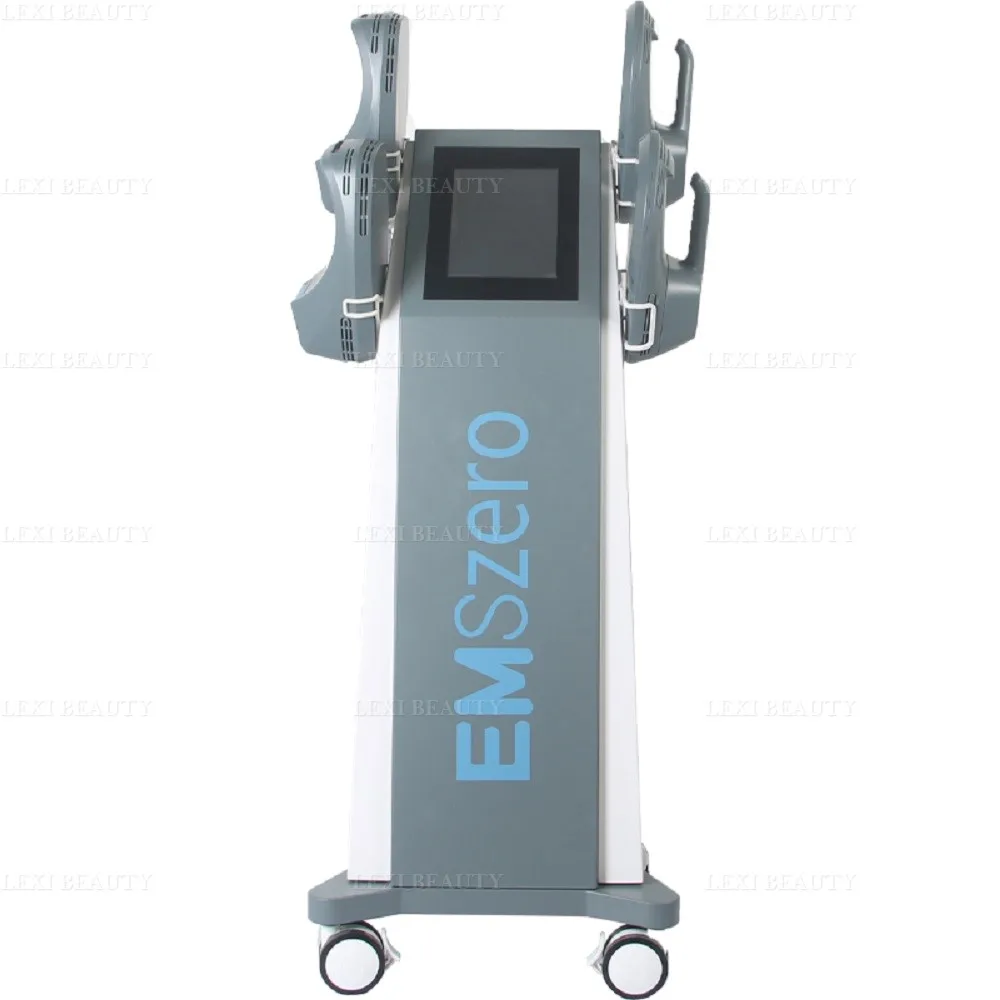 2025 Newest EMSSLIM Neo 15Tesla 6500W Power EMSzero Hi-Emt 4 Pieces NEO Handle With Pelvic Stimulation Pad Optional EMS