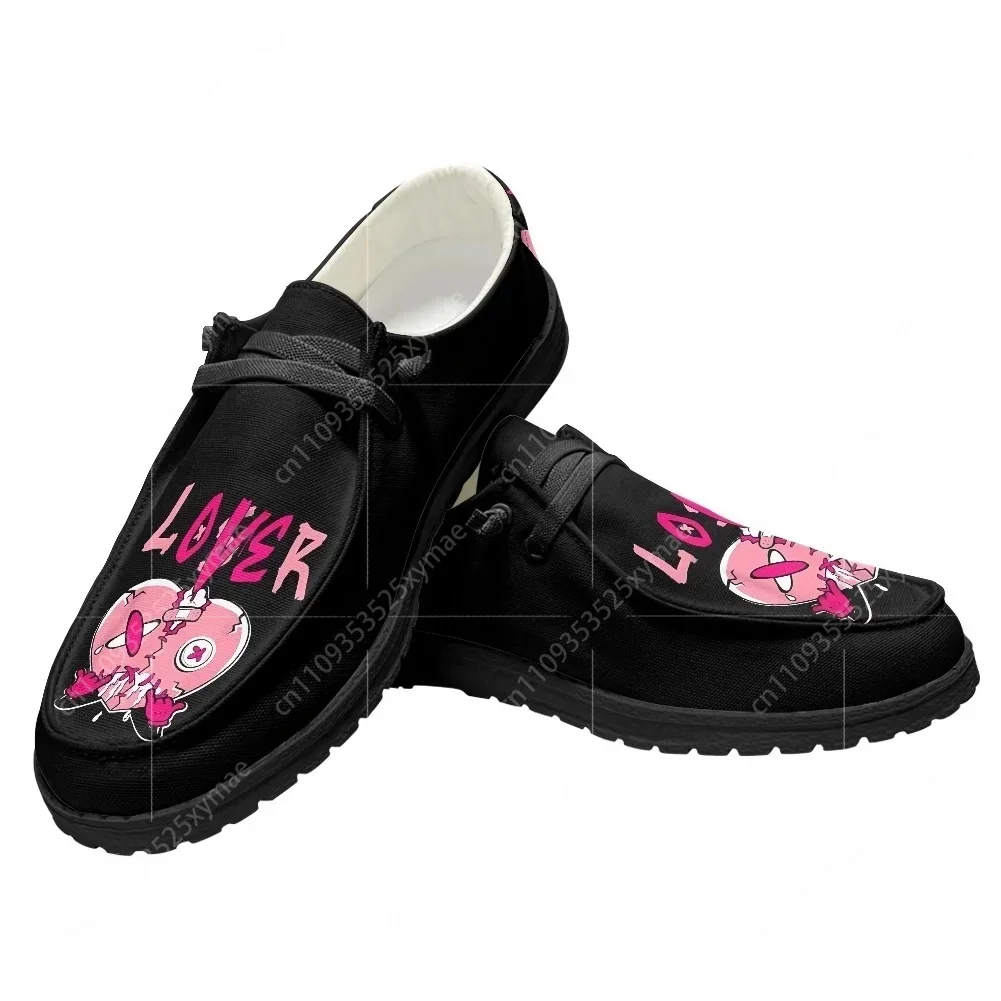 

Розовые повседневные кроссовки «Pink Loser Lover» с принтом «Heart Drip», унисекс, дышащие, легкие, для улицы, на заказ
