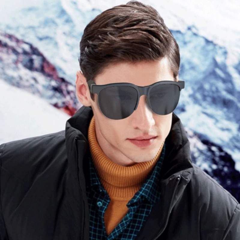 

Wireless Headsets Glasses Anti Blue light Eyewear Music Streaming 6 Hour Battery Unisex Fashion Sport Accessory H8WD