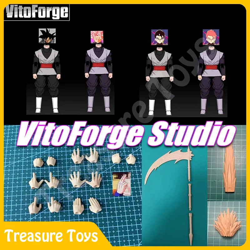 Nuevo VitoForge Studio Zamasu figura Dragon Ball Super Saiyan Son Goku Son Gohan negro Zamasu Anime figuras de acción juguetes regalos