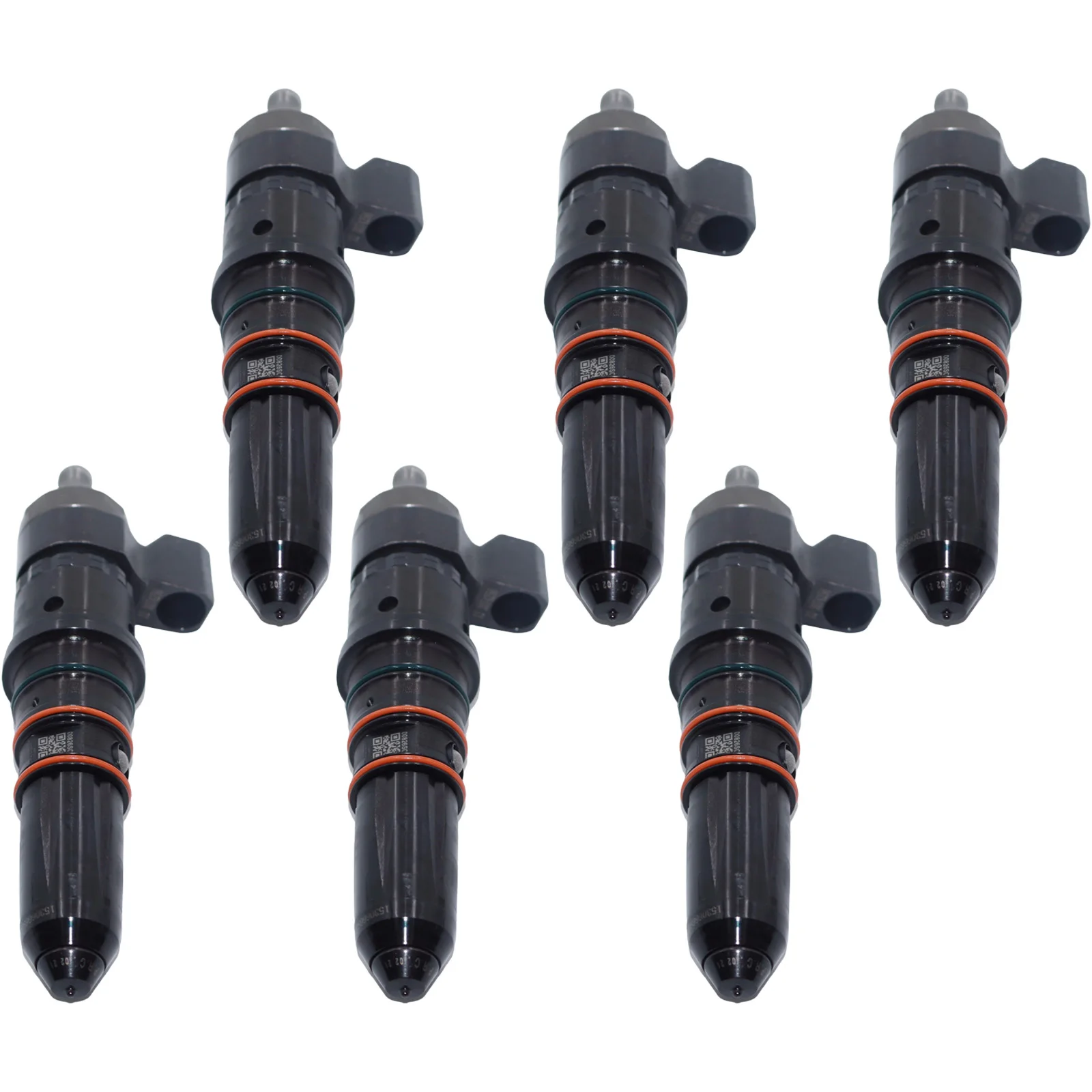 

6PCS Fuel Injector 3406604 For Cummins M11 QSM11 ISM11 Engine