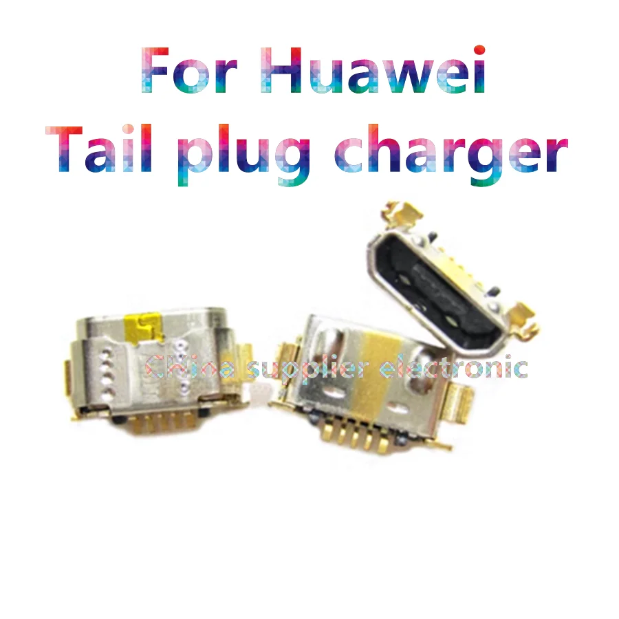 10pcs-200pcs For Huawei G9 P9 Lite / Honor Play 6 5A Y5 Y6 2017 Micro USB Charging Dock Charge Port Socket Jack Connector