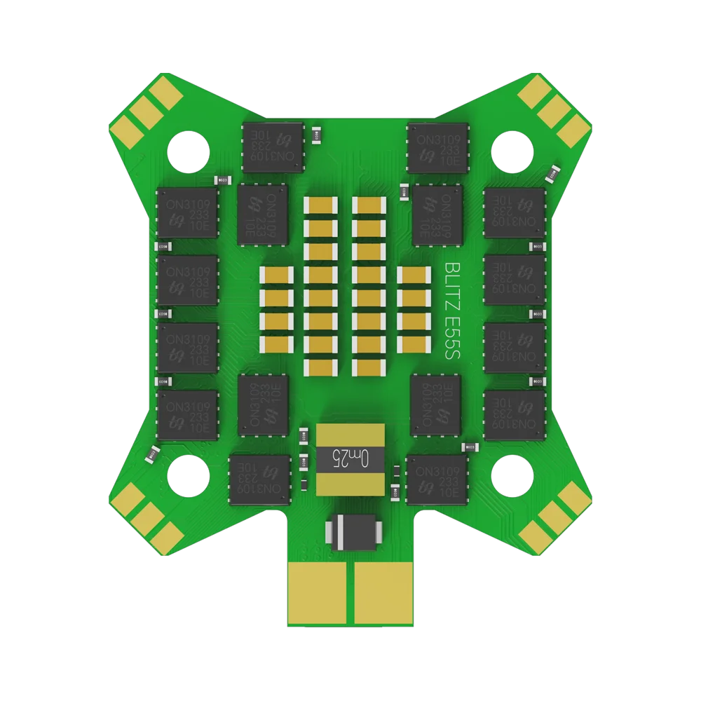 iFlight BLITZ ATF435 55A Stack BLITZ ATF435 Kontroler lotu z BLITZ E55S 4-IN-1 2-6S ESC dla RC FPV Freestyle Racing Drone