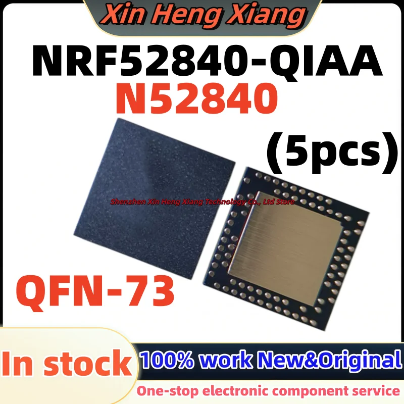 (5pcs) N52840 NRF52840-QIAA NRF52840QIAA N52840QIAA NRF52840 QFN-73