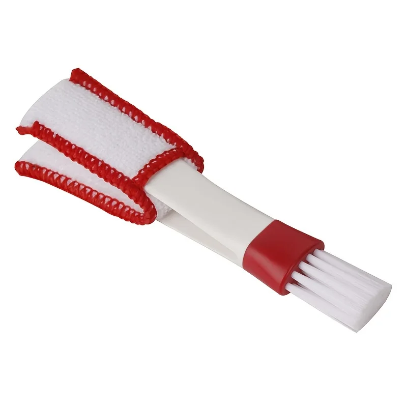 Dual head car air vent cleaning brush Conditioner Grille duster Wipe car details Interior multi-purpose brush Cleaning brush Sel