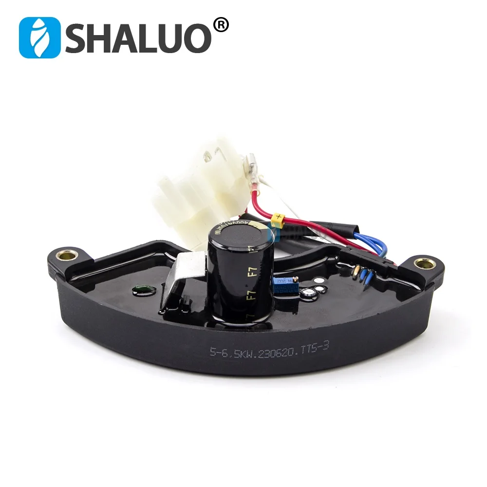 Universal 5KW 6.5KW AVR Three Phase Gasolina Generator Automatic Voltage Regulator Stabilizer Petrol Generator Parts 400V 470UF