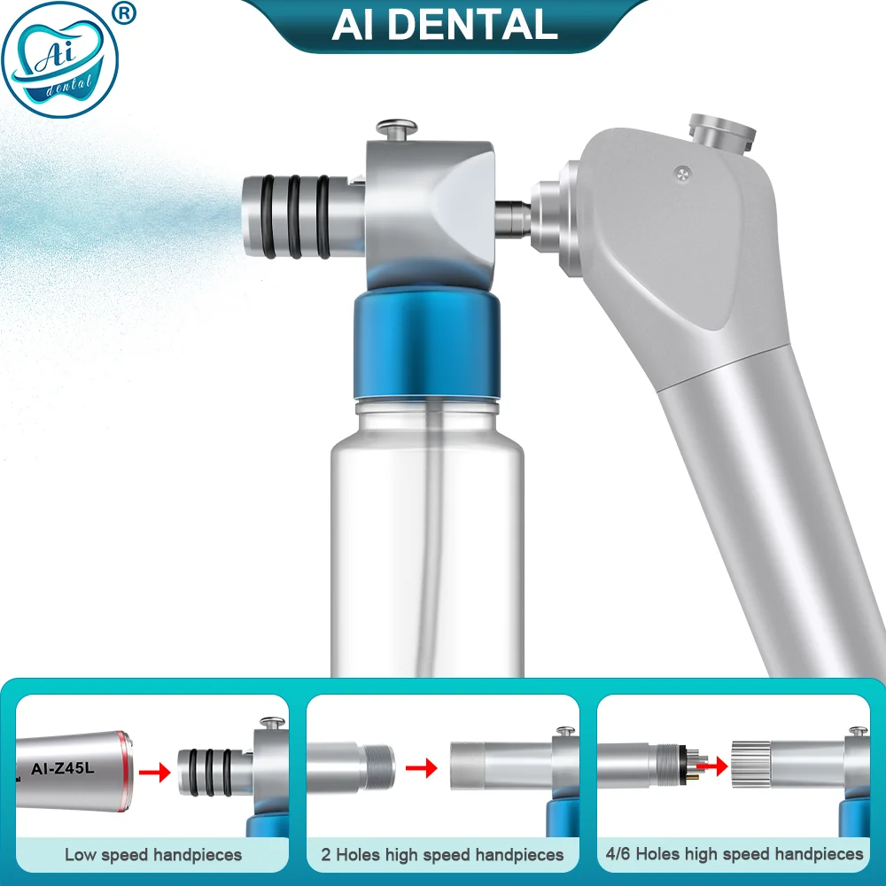 Dental Handpiece Cleaning Oil Spray Lubrication High Speed Handpiece Nozzle Adapter Dental Maintenance Tools AI-TG-SL