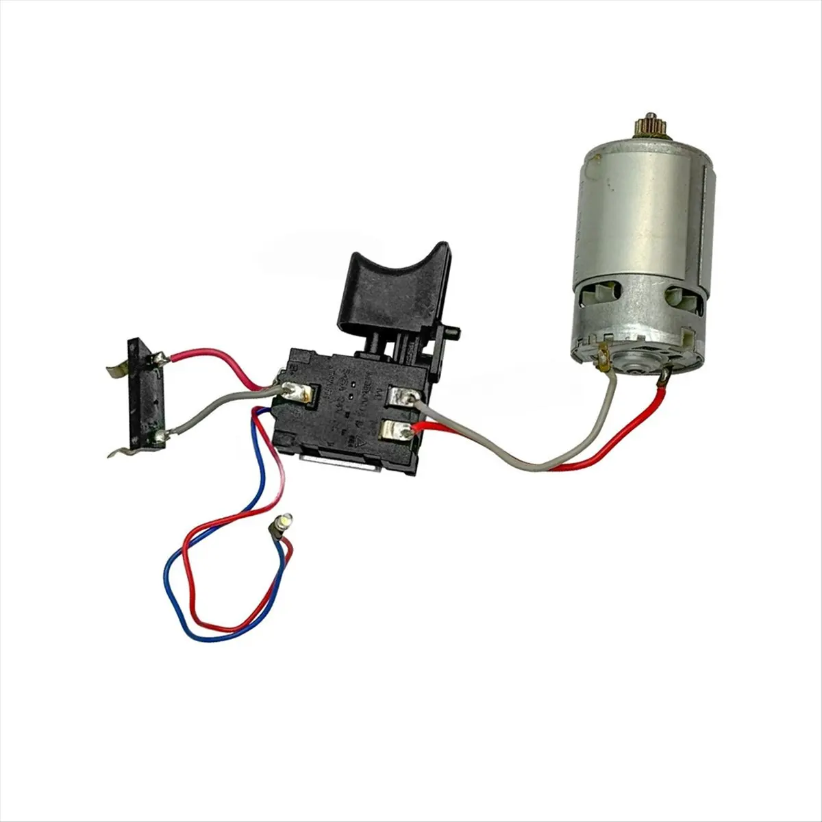 AA14 Power Drill Motor Switch Assembly for 12V Dual Speed Lithium Cordless Drill 12 Tooth Motor Replacement Parts