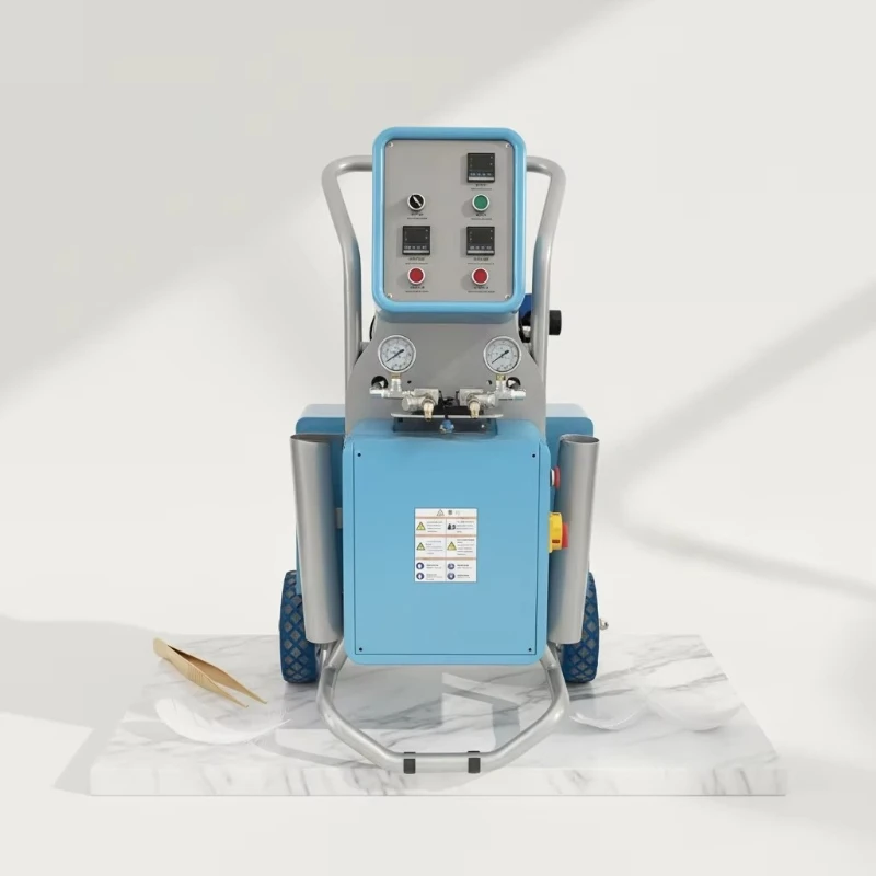High Quality Large Flow Open Cell Spray Foam Machinery Model Q30 with Pump & Motor Easy to Operate