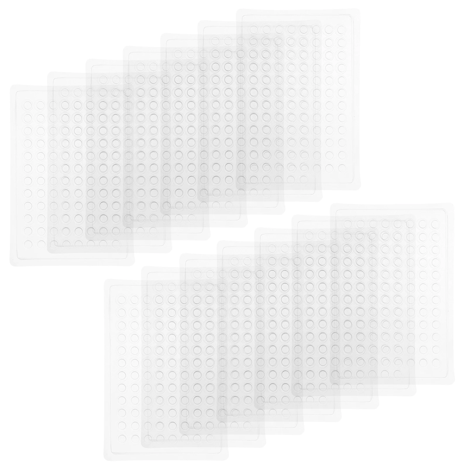 

100pcs Blood Coagulation Reaction Plate 96 Well High Precision Plates Large Capacity Stable Plate Tray Tools