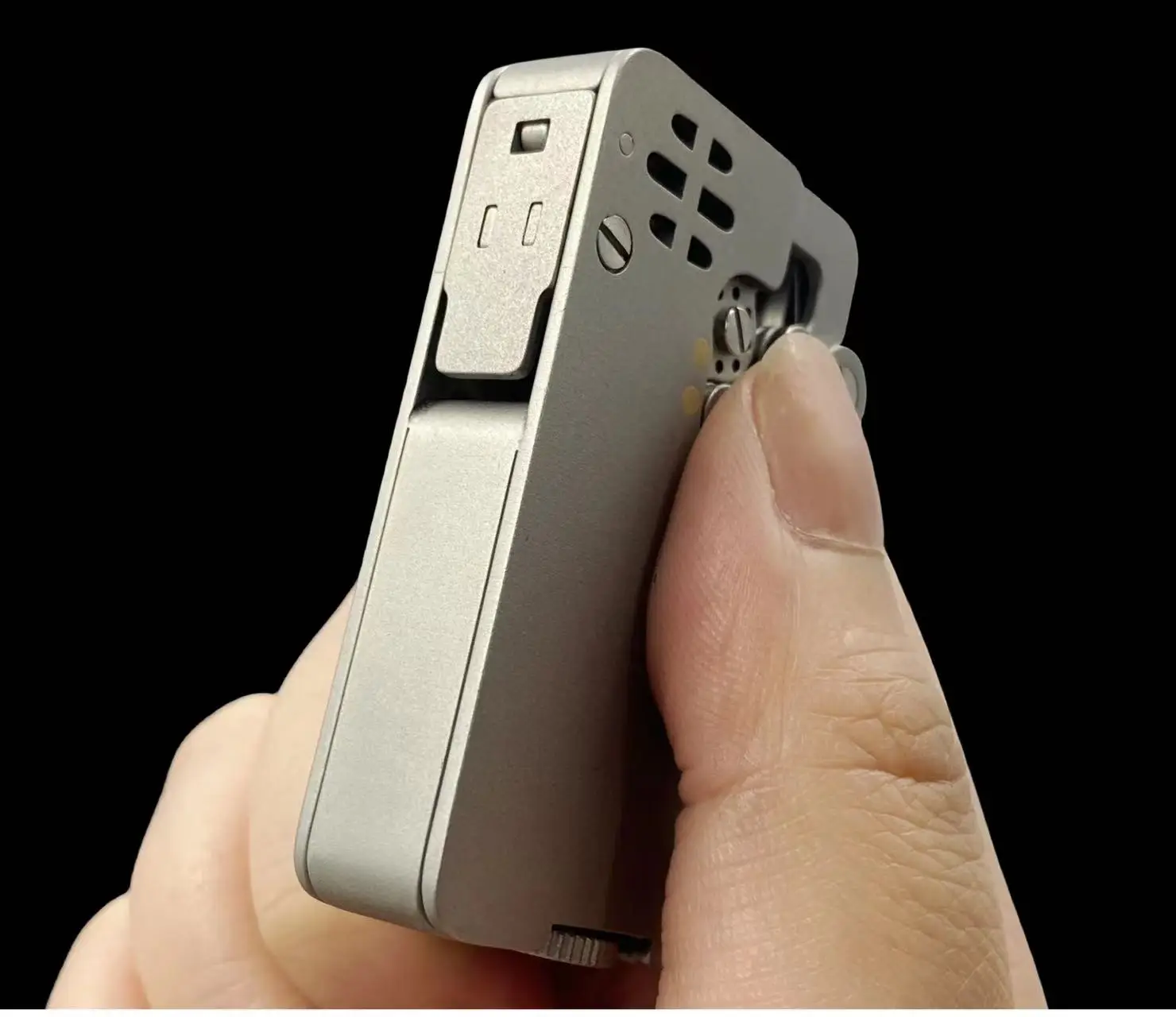 Original Stainless Steel Mechanical Kerosene Automatic Personalized Ejection Gasoline Oil Cigarette Lighter