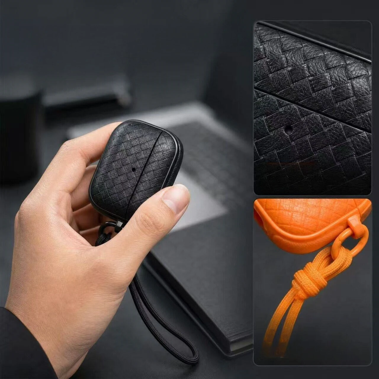 For Airpods Pro 3 /pro2 Case Luxury Shell Leather Soft Cover for Airpods Pro2 Case Earphone Cover Funda Air Pro 4