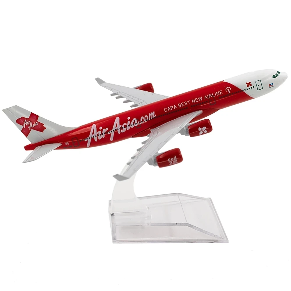 

1:400 Diecast Metal 16cm Asian Airbus A340 Plane Aircraft Model Airplane Birthday Party Decorations Accessories Home Decor