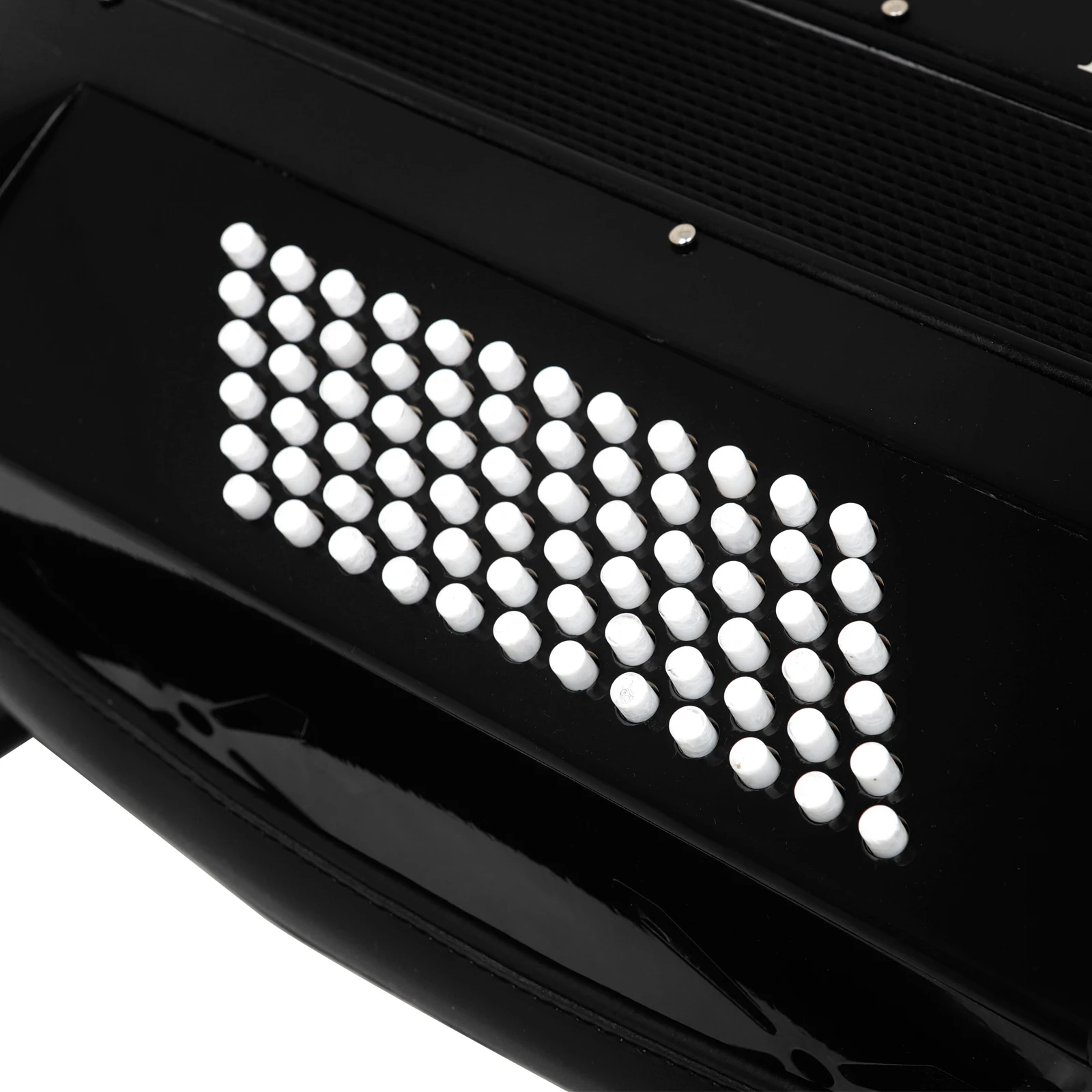 HK·LADE 34-Key 72-Bass Piano Accordion with 5 Registers Professional Accordion Model Anti-Slip Keys & Lamb Leather Bellows