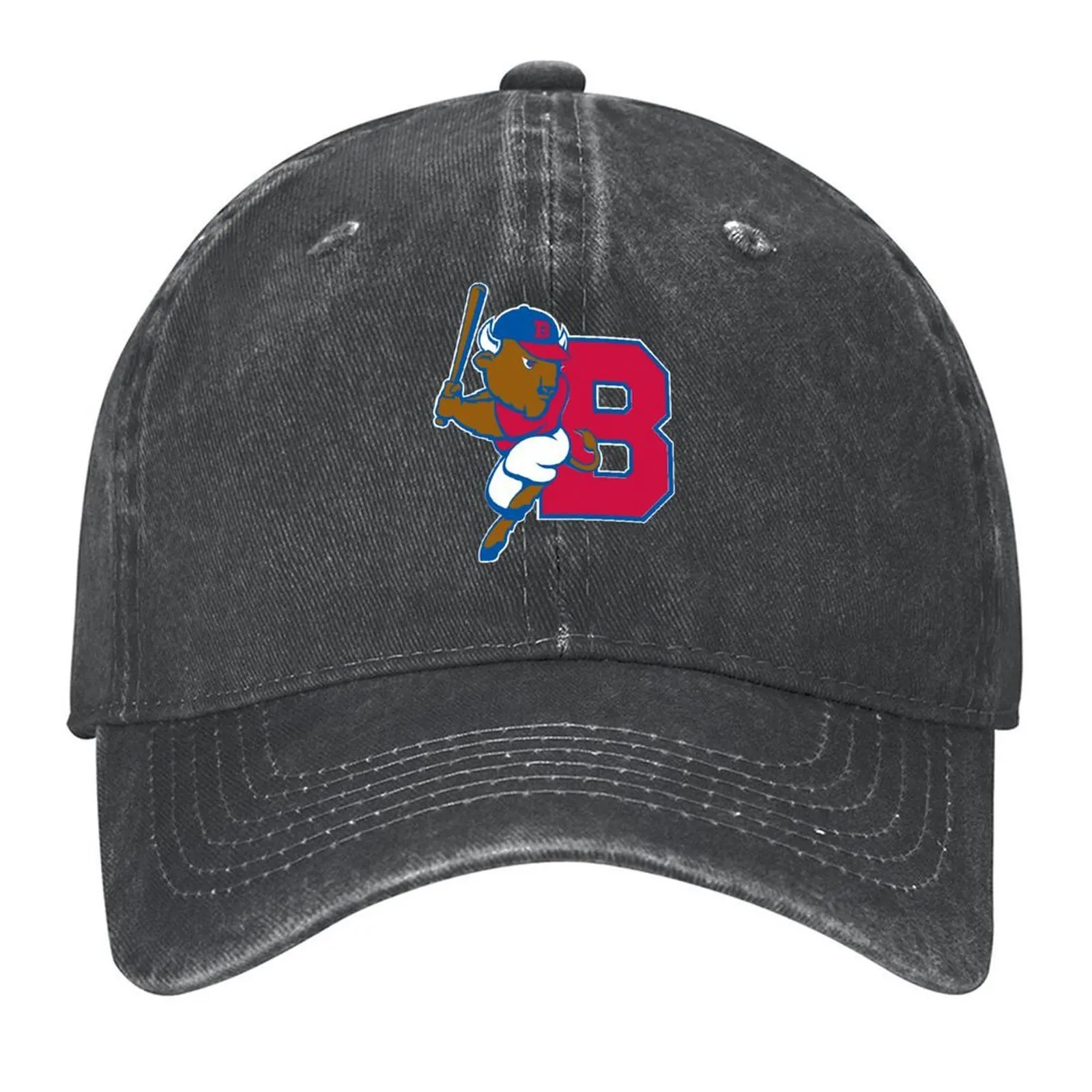 

Bisons-Design Baseball Cap Streetwear Sports Cap tactical cap hard hat For Women Men's