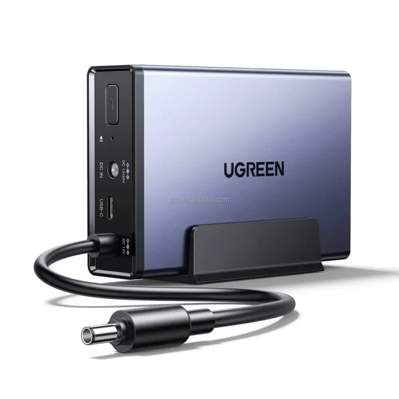 UGREEN NAS US3000 12000mAh Uninterruptible Battery Power Supply Bundle 4-Bay Desktop NAS 120W Max Output Fast Charging