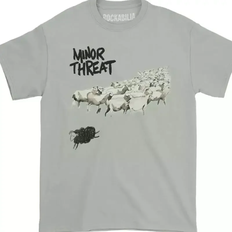 Men's Minor Threat Still Out Of Step T shirt X Large Silvr ALL COLOR S 5XL