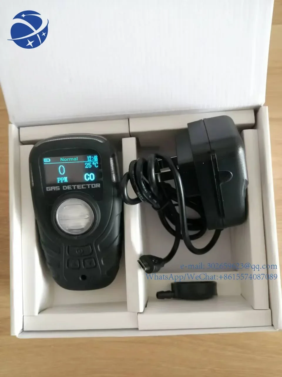 yyhc portable Single gas detector with Sound and light vibration alarm LEL O2 H2S CO O3 CO2 GAS ANALYZERS instead of  MSA PROyyh