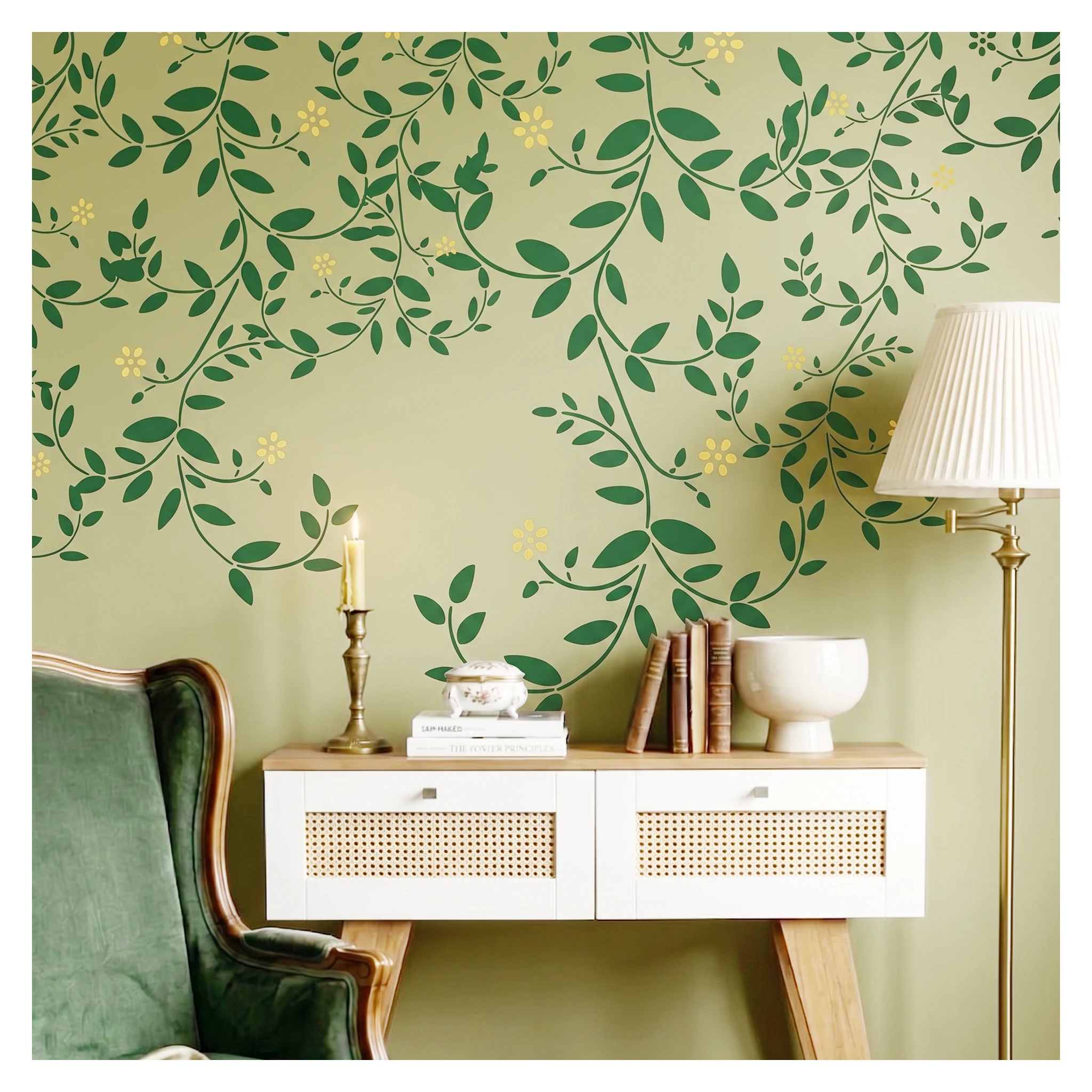 large-size-wall-stencil-for-painting-ivy-leaf-vine-reusable-templates-for-decorative-plasters-home-decor-floral-diy-art-crafts
