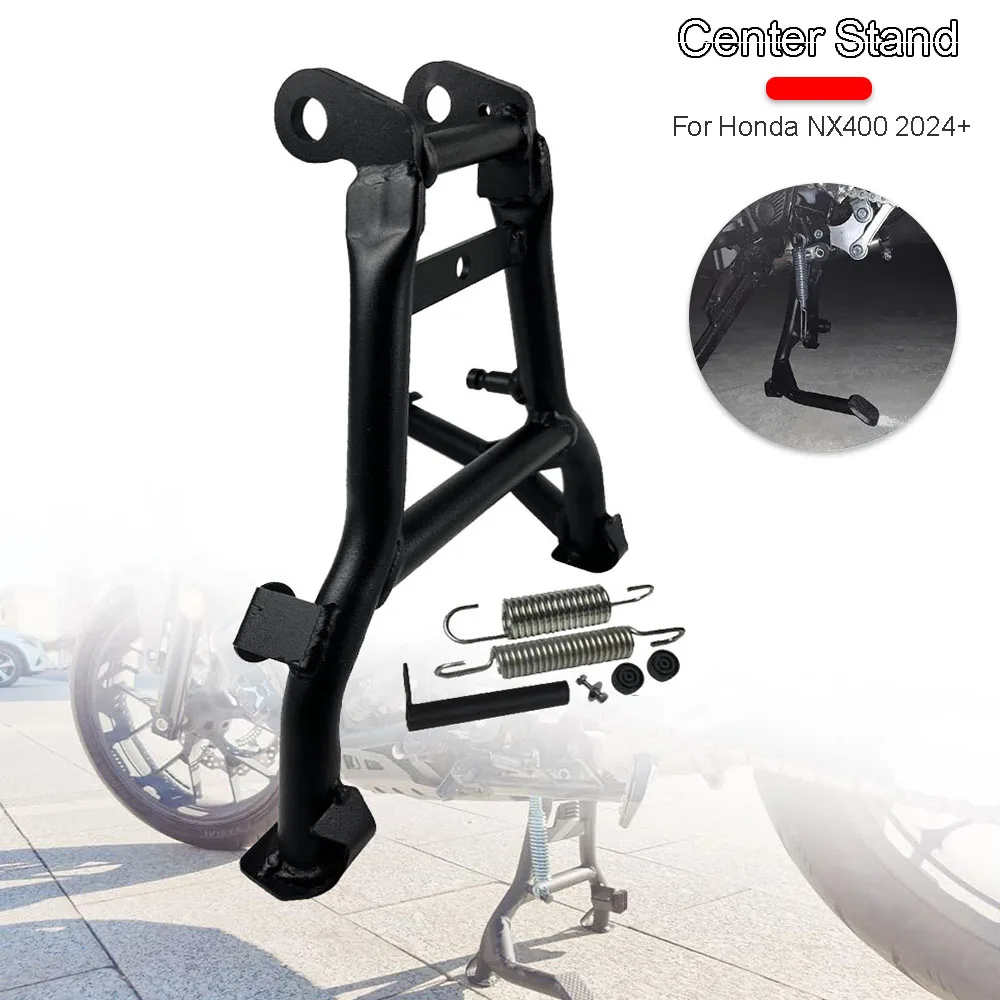 

Motorcycle Accessories Center Stand Parking Stand Central Firm Frame Steel Rack For Honda NX400 NX 400 400NX Centerstand