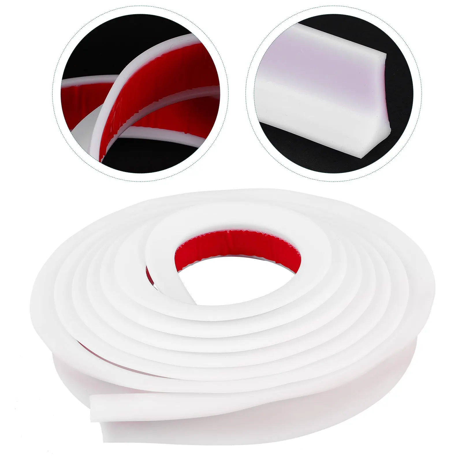 

Self Adhesive Water Retaining Strip Bathroom Caulk Tape Wet Dry Separation Seal Strip for Kitchen Sink Bathtub Floor Corner