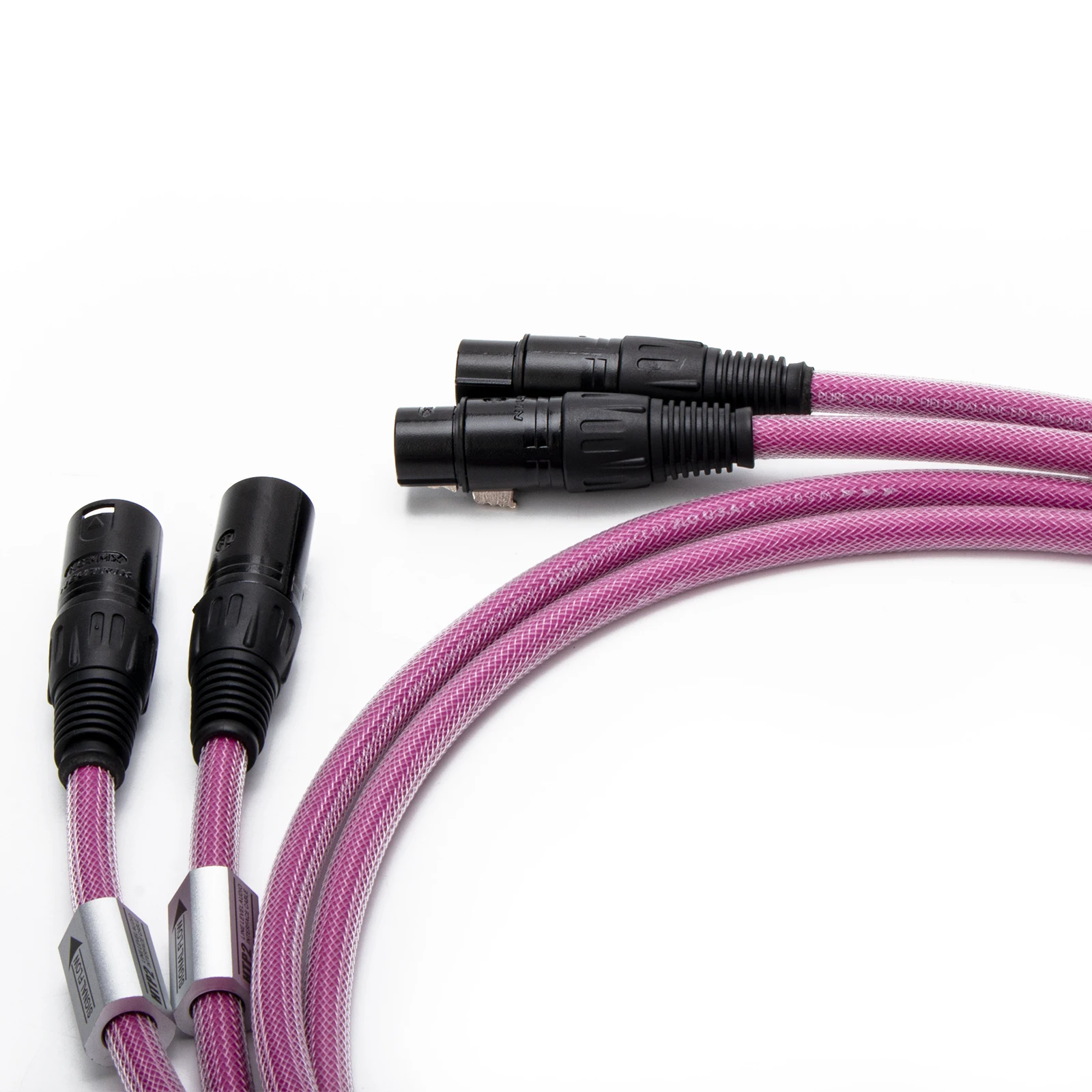 زوج كابل توصيل الصوت XLO HTP1 Pro XLR مع قابس مطلي بالذهب